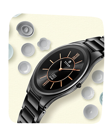 Titan slim shop wrist watch